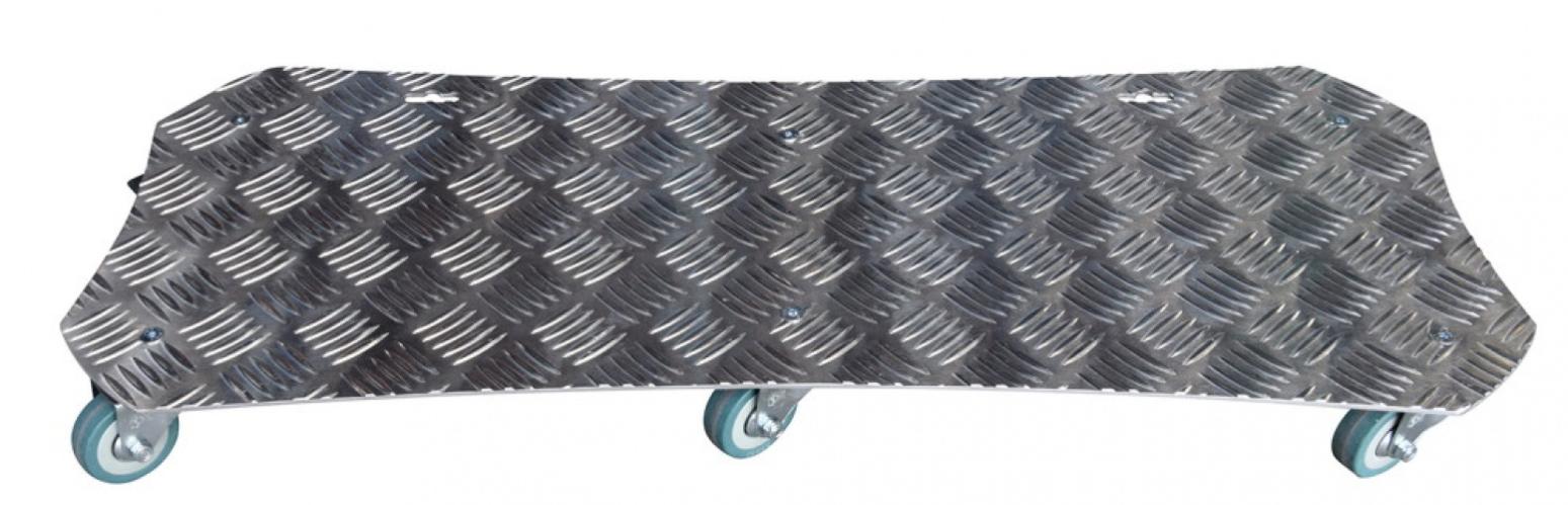 Siena Garden Rullo Portapiante In Alluminio Rotondo 30 Cm - Sottovaso Con Ruote, Design Flessibile E Resistente