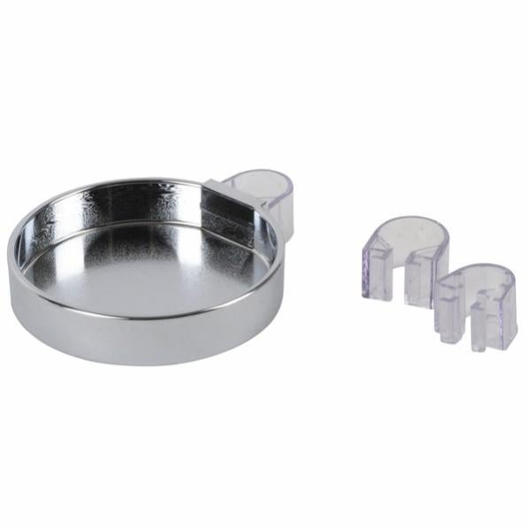 Porte-Savon Hansgrohe Casetta - Chromé - Pour Barre Douche 22mm - Garantie 5 Ans