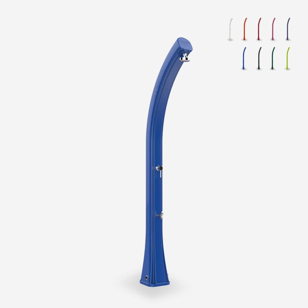 Ducha Solar Para Piscina Y Jardín Deposito 35 Litros Arkema Design Happy Xl H420 - Azul Marino