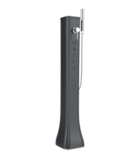 Arkema Design Happy Go Hg140 Hd Douche Solaire Exterieure En Polyethylene Avec Melangeur Et Douchette Capacite 19 Litres Hauteur 1 Cm Couleur Anthracite Leroy Merlin Arkema Design Happy Go Hg140 Hd Douche Solaire Exterieure En Polyethylene Avec Melangeur Et Douchette Capacite 19 Litres Hauteur 1 Cm Couleur Anthracite Leroy Merlin