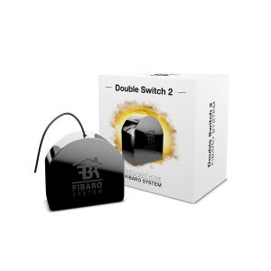 Fibaro Walli N Ethernet Outlet FGWEEU-021 - Prise murale double