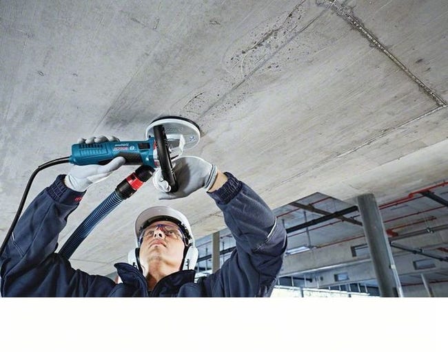 Bosch – Ponceuse et surfaceuse à béton 125mm 1500W – GBR 15 CA Bosch  Professional