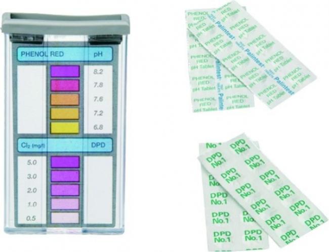 Kit De Análisis De Tabletas De Ph Y Cloro