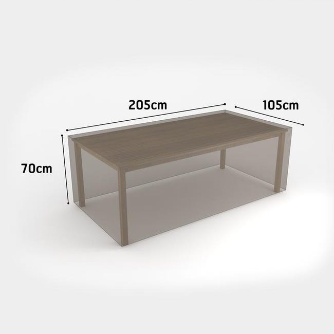 Housse pour table - Taille XL - 250 x H 75 x 120 cm - MOOREA