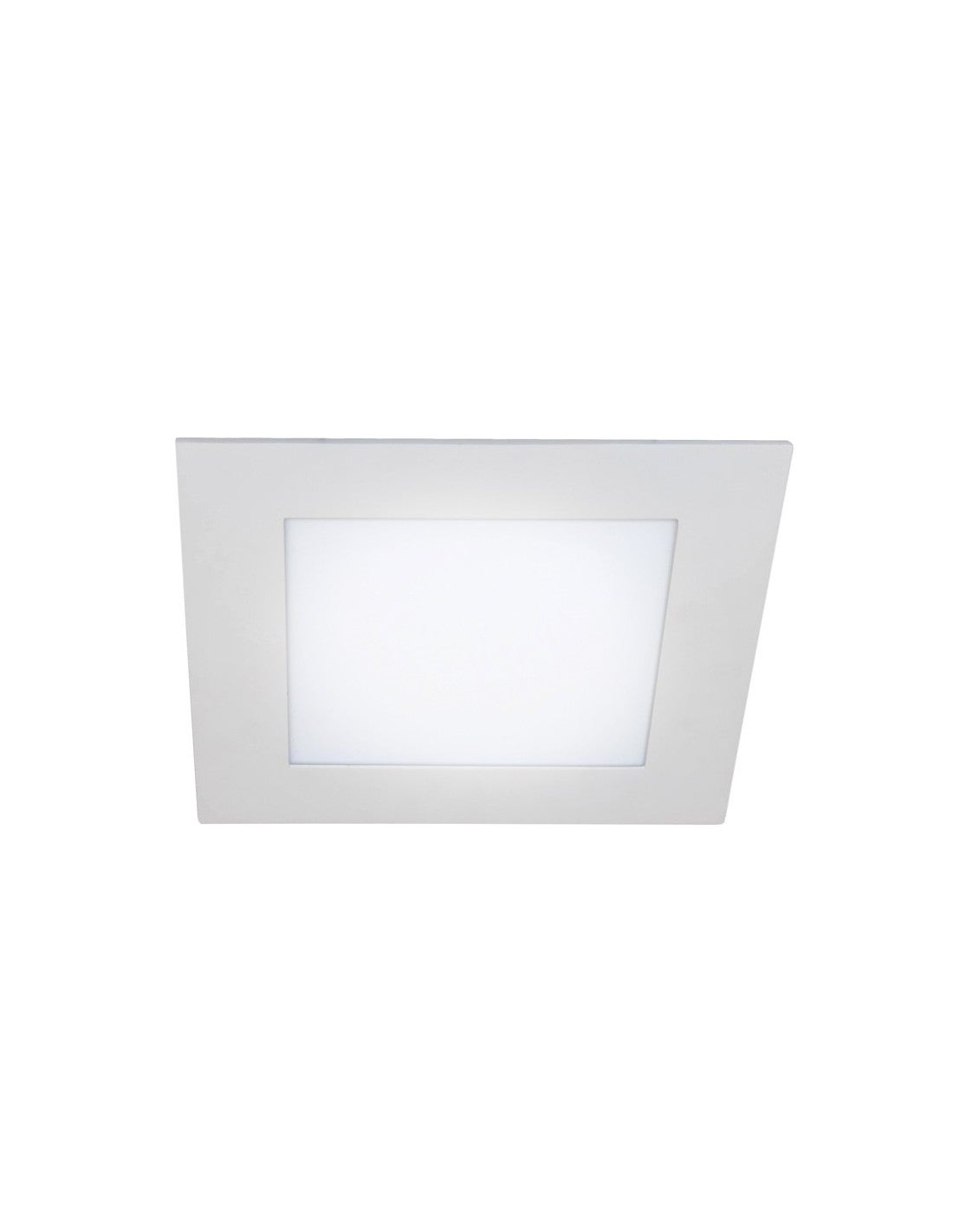 Downlight de led 12w 4000k know cuadrado blanco cr 02-200-12-400