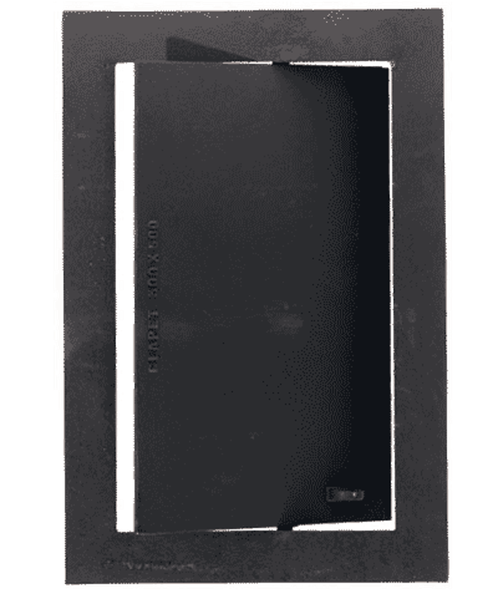 Clapet de cheminée en fonte pour boisseau 300 x 500 mm avec tige et — free download
