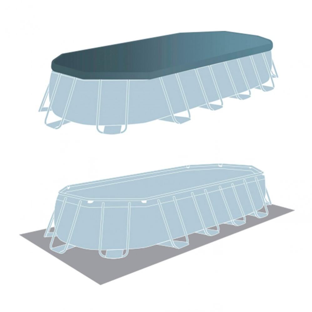 INTEX - Set Piscina Rotonda con Telaio Ultra XTR 488x122 cm