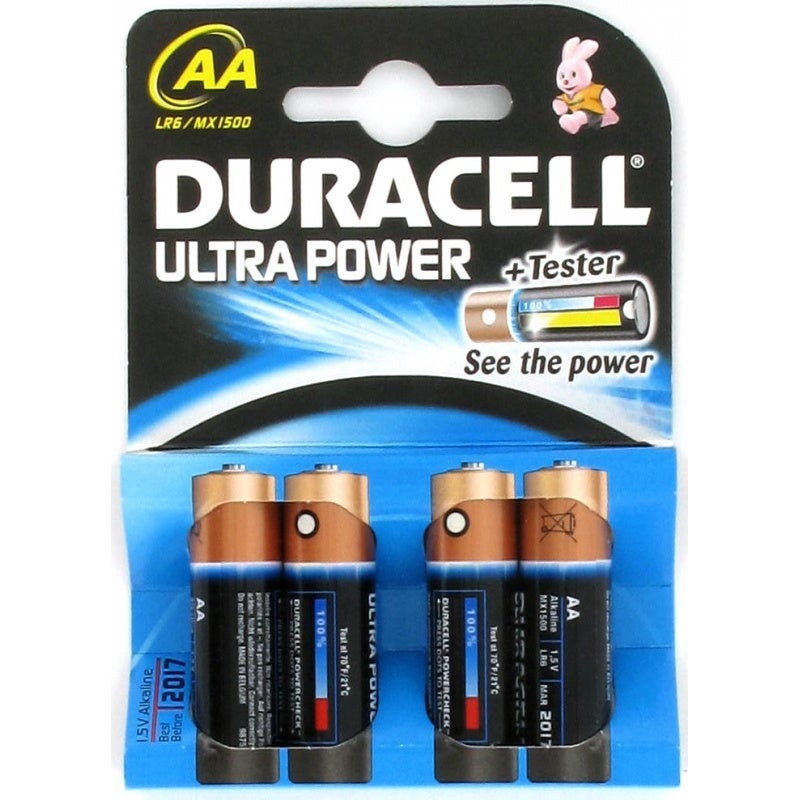 DURACELL - LR06 - AA Ultra Lithium - Blister x4 