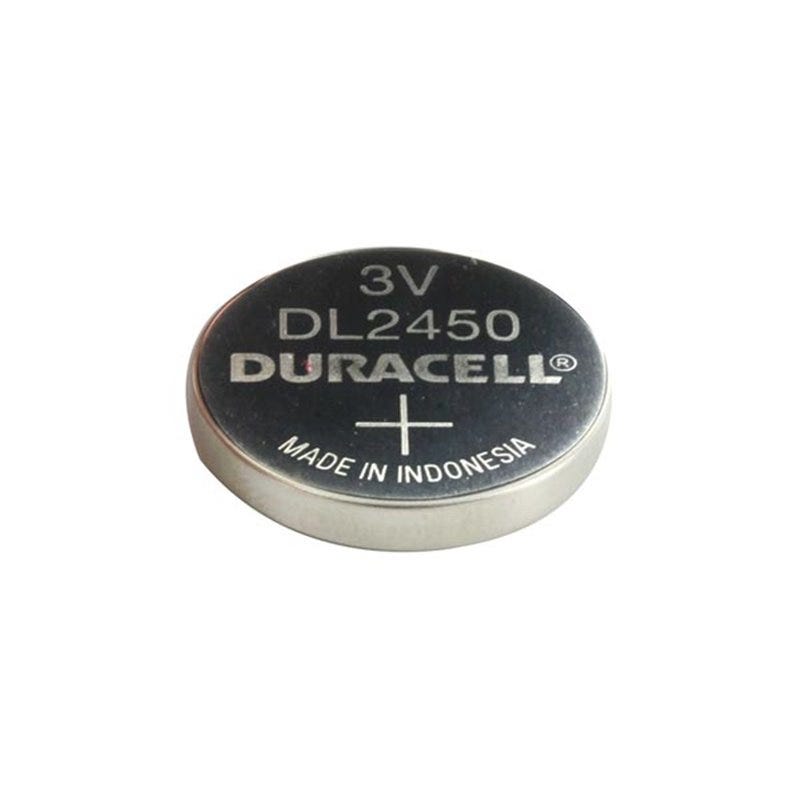 Blister de 1 pila de botón de litio 3V Duracell - CR2450, DL2450
