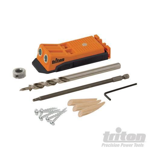 Kit Mini-Sistema per Fori a Tasca Triton, Dima per la Lavorazione del Legno