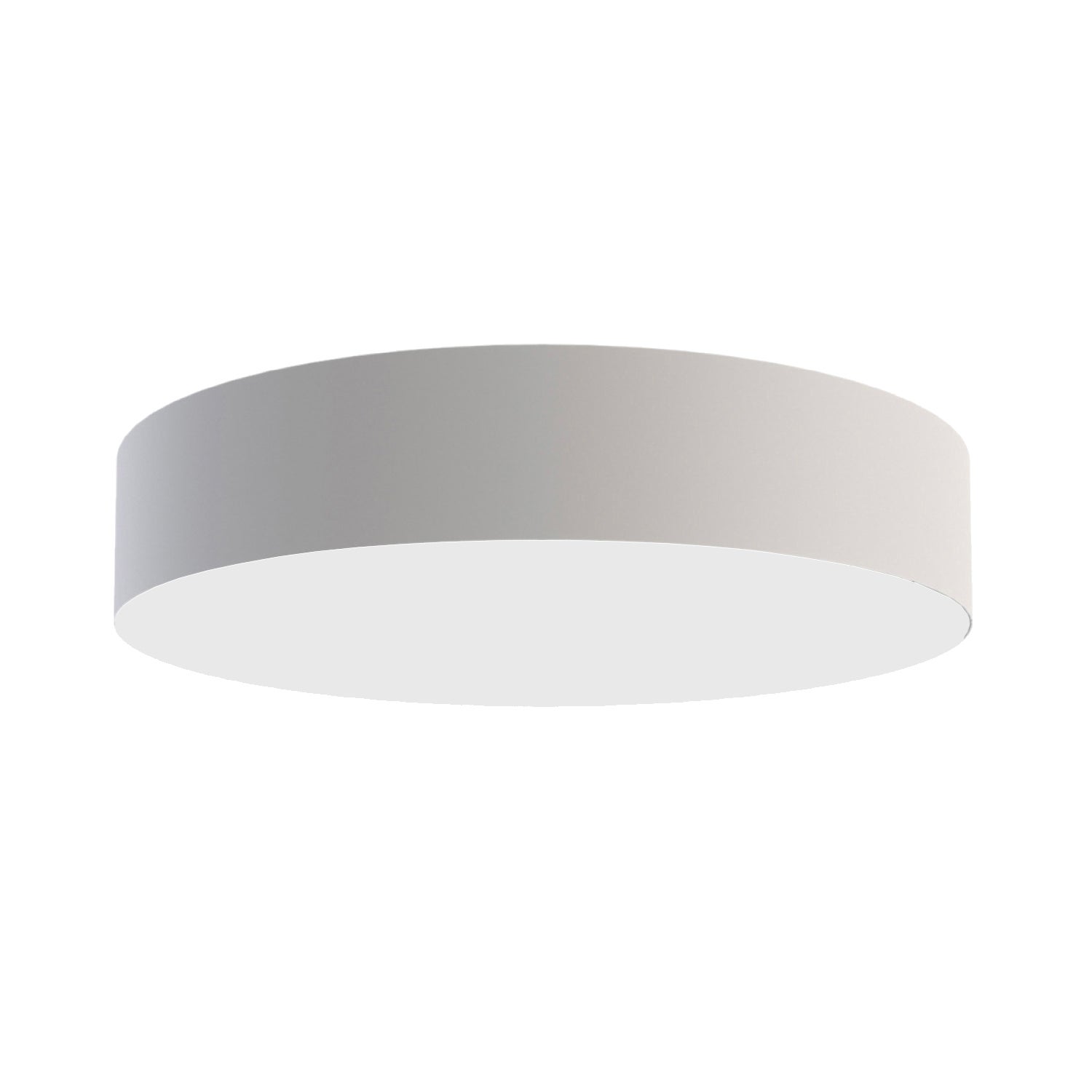 Plafonnier LED PUNNET (D50cm) en métal blanc