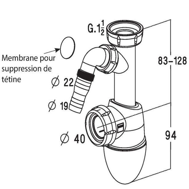 Problème d'évacuation de machine à laver (Page 1) – Réseaux d'évacuations  et ventillation primaire/secondaire – Plombiers Réunis