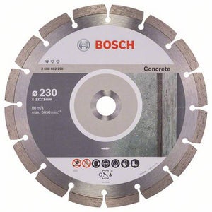 Bosch Accessories 1x Disques à tronçonner diamantés Expert MultiMaterial  (pour Béton, Ø 350 mm, Accessoires Scie circulaire sur table, Tronçonneuse