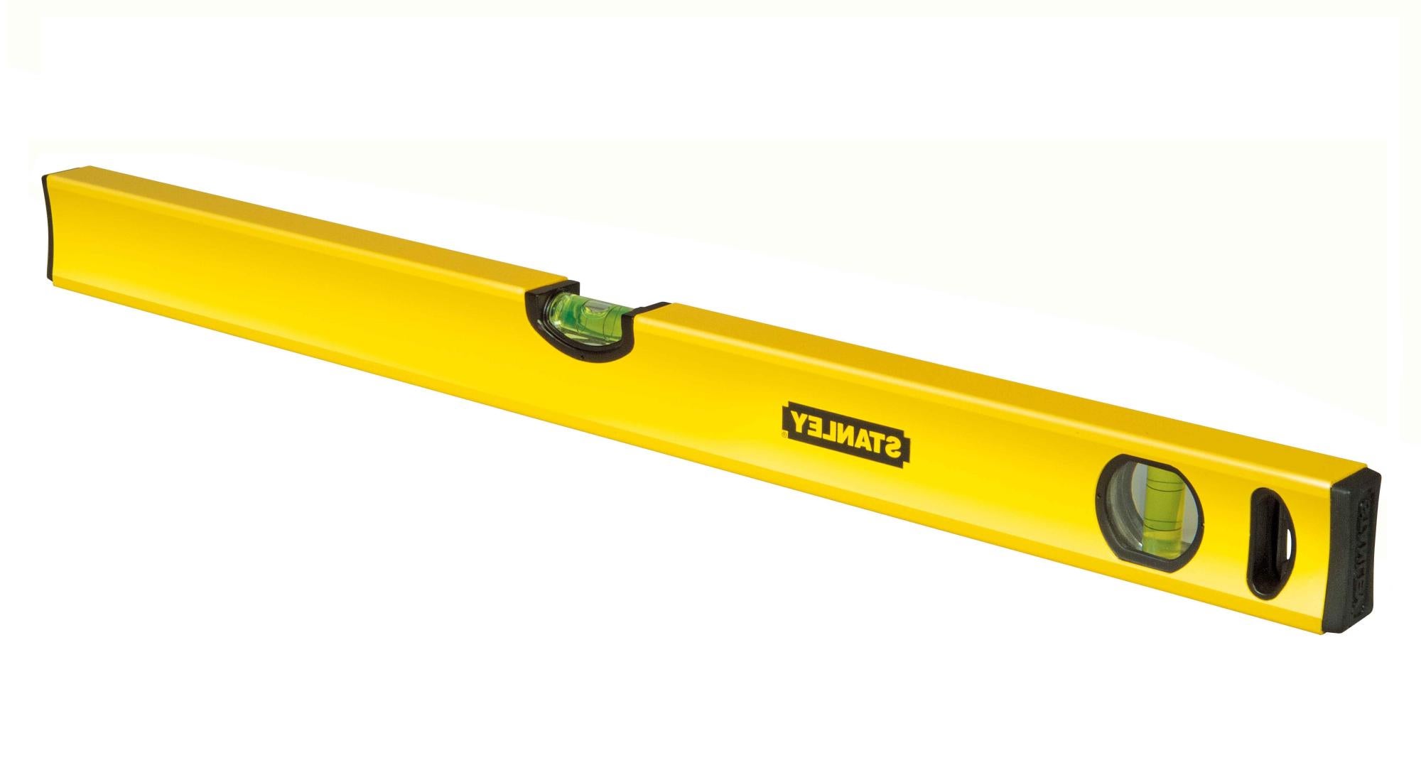 Livella Tubolare A Profilo R In Alluminio 100 Cm – Mod. R300/100, Superficie Extra Larga, Impugnatura Scanalata, Per Muratori E Bricolage - 3