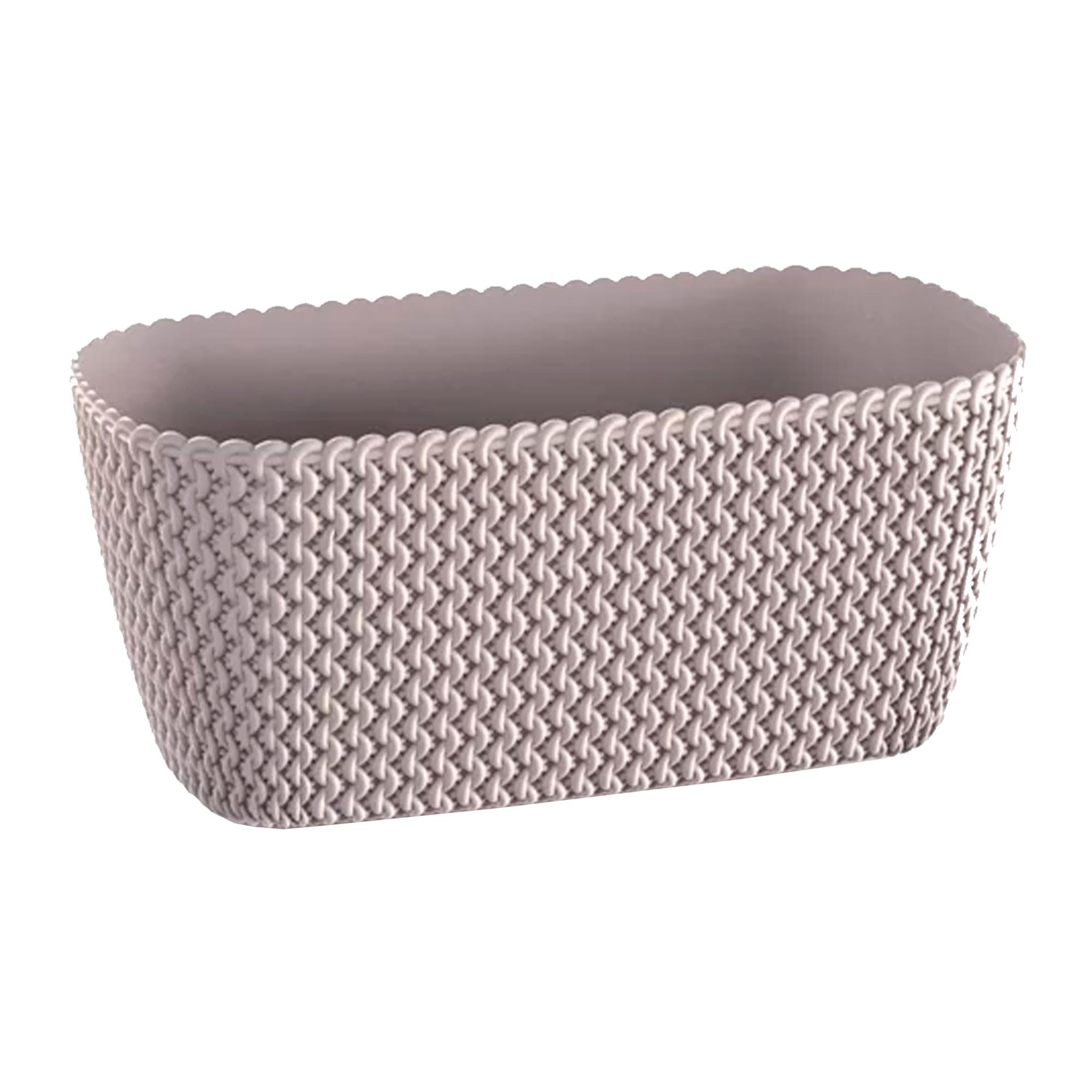 Jardinière Prosperplast RATO CASE TOWER DRC800T-S449 Bac à Fleurs - Blanc - Jardin