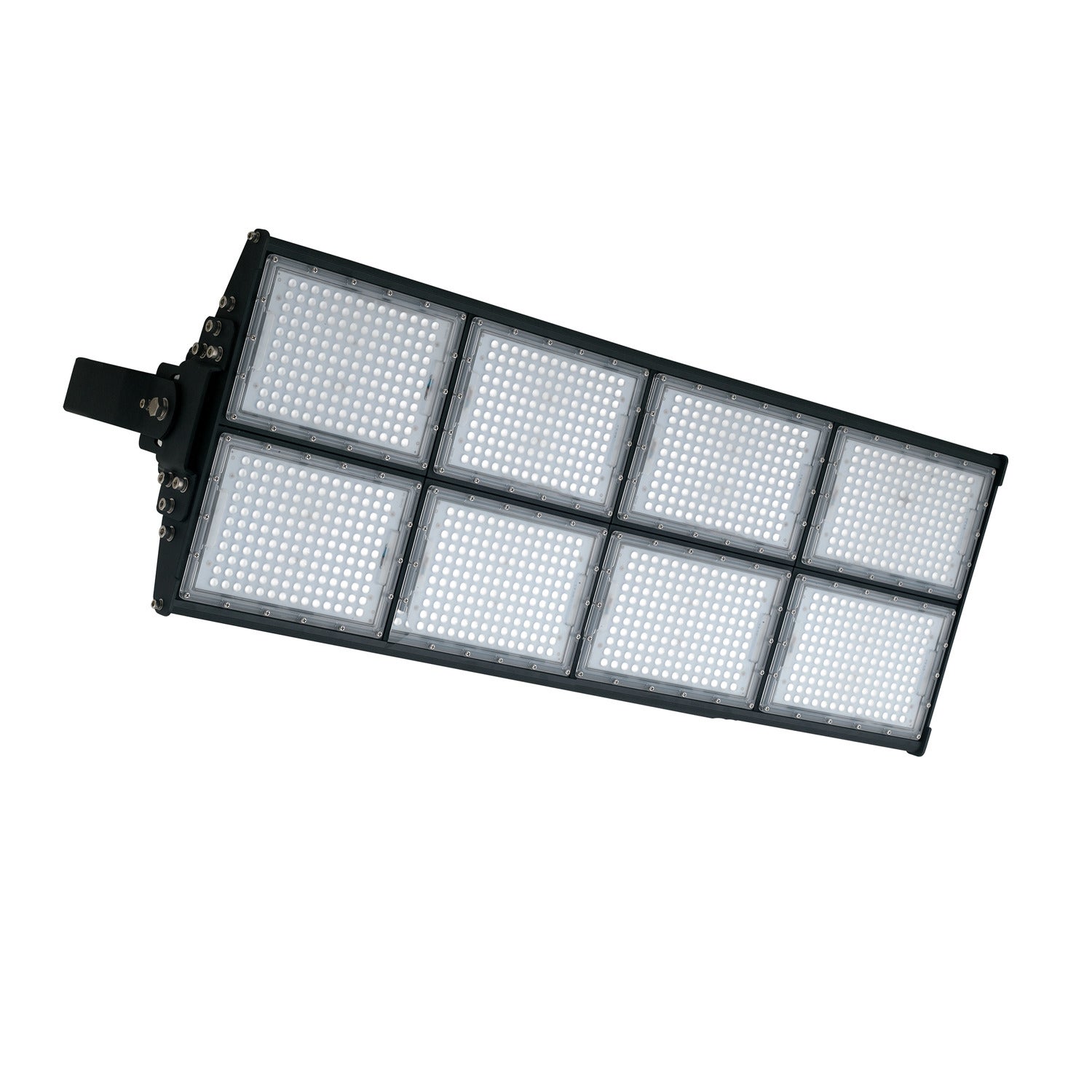 Proyector master negro en aluminio 960 w 129600 lumen 5700 k ip65 hermético y resistente al agua apto para ambientes exteriores