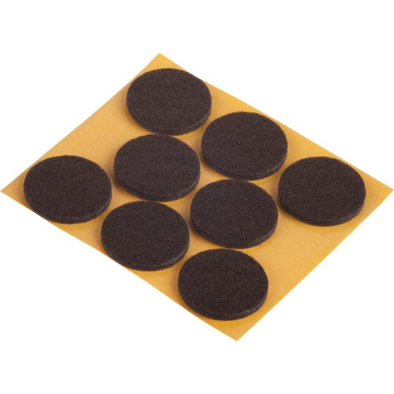 Patin en feutre marron 28mm 8 Unités Leroy Merlin