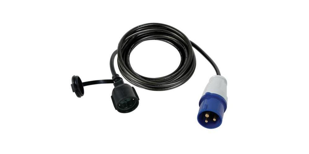 DG Systems - Cavo da spina Italiana 16A a presa Schuko con cavo ultraflessibile Titanex 3x1.5 - Made in Italy (1 mt DG Systems - Cavo da spina Italiana 16A a presa Schuko con cavo ultraflessibile Titanex 3x1.5 - Made in Italy (1 mt