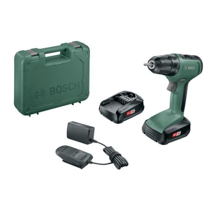 Bosch Perceuse Visseuse Sans Fil Universaldrill 18 (2 Batteries, Système 18V, Livré En Boite Carton)