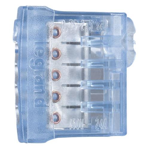 Legrand Barrette De Connexion Nylbloc 25mm² - 12 Plots | Domino Électrique Noir | Norme 60998-2-1