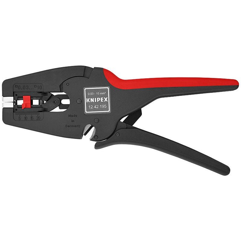 KNIPEX COUPE-CABLES A DENUDER - 13 62 180 - KNIPEX