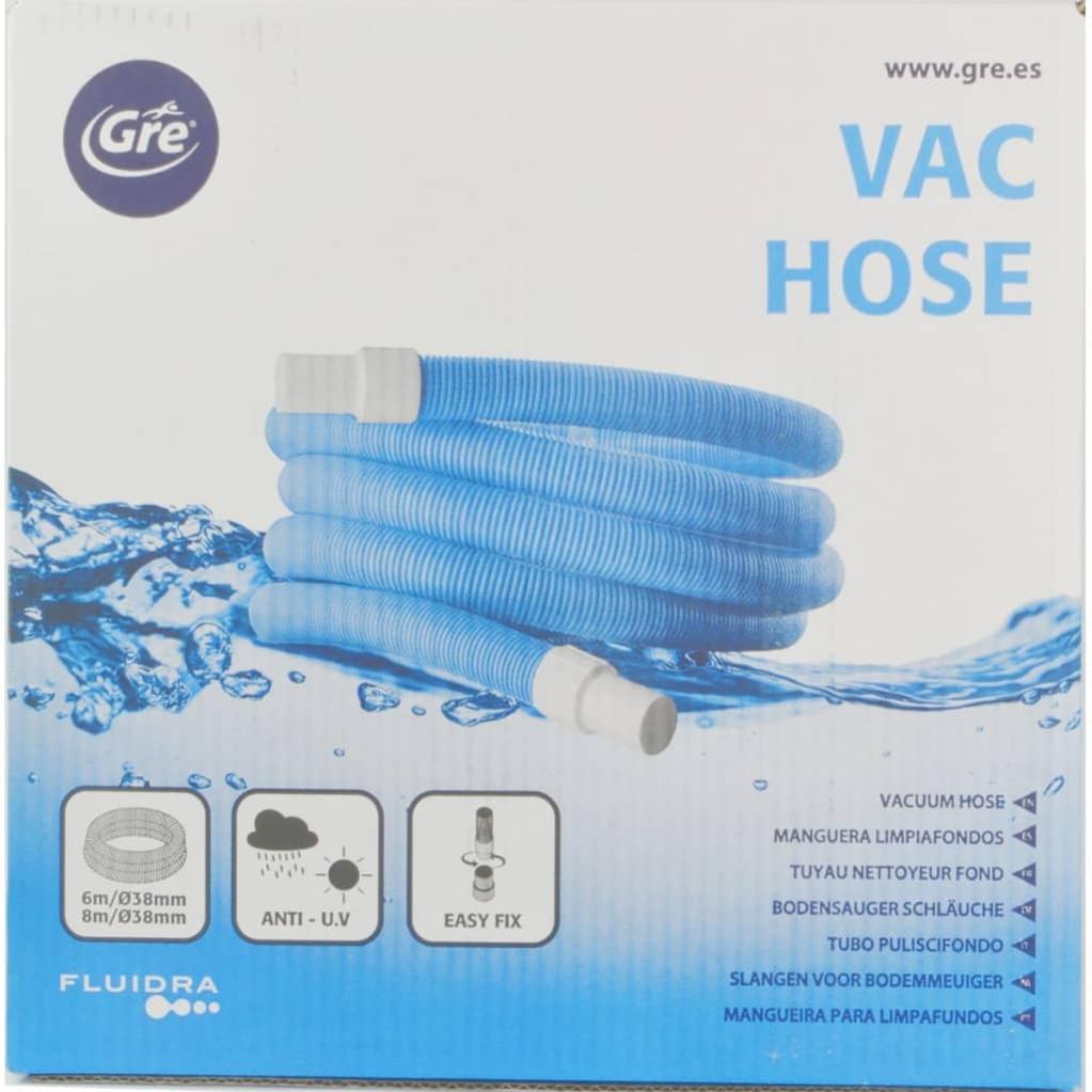 Tubo Piscina MediPOOL 6 Mt Diametro 38 Mm – Flessibile, Antigelo E Resistente Ai Raggi UV