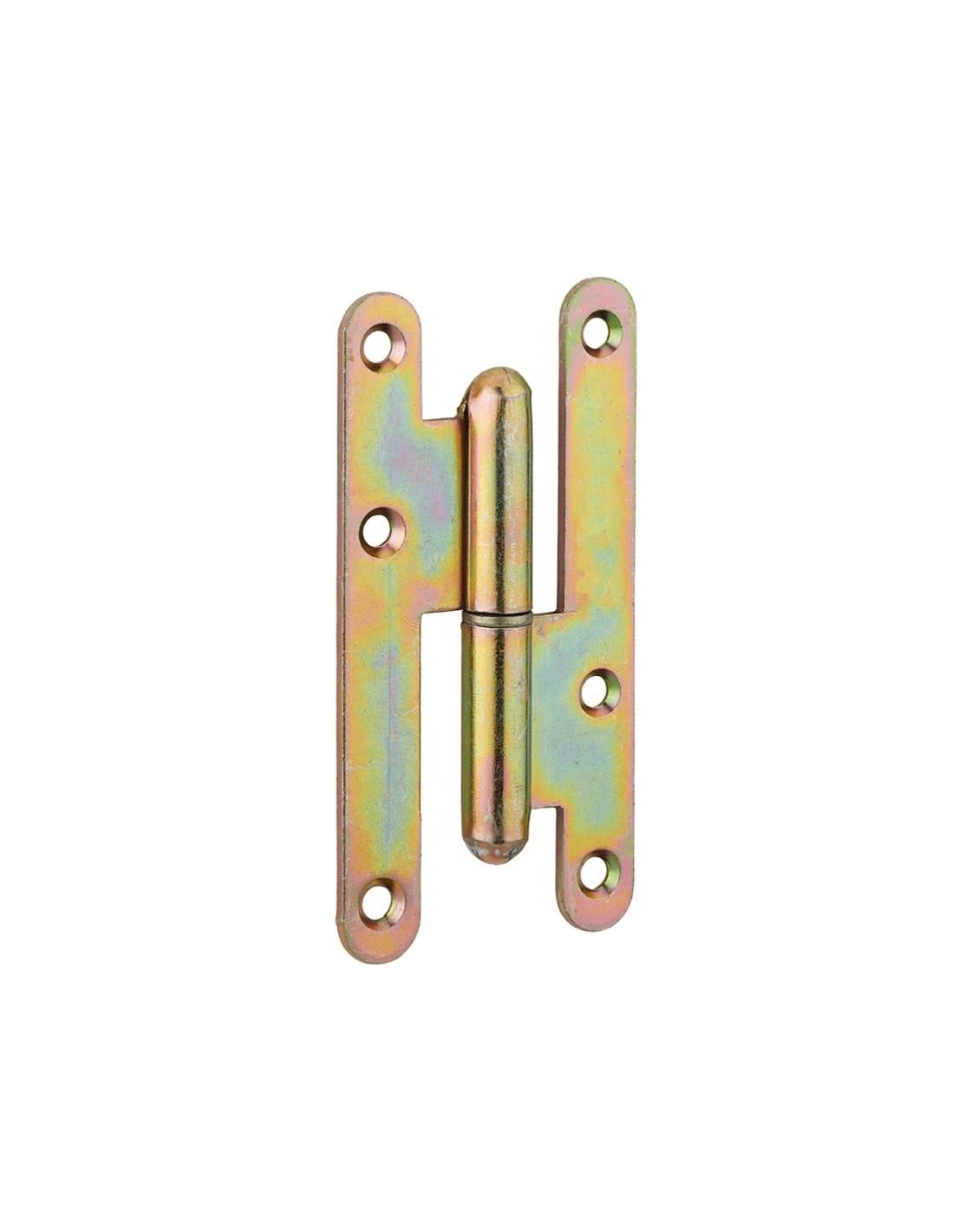 Gedotec Cerniera Per Porta Pesante – Nastro Avvitabile | 1 Set Di 2 Nastri Di Ricarica 2 Manici In Acciaio | 600 Mm – Diametro 16 Mm | Nastro Porta Giallo | Cerniere Porta | Nastro Di Foratura - Foto 11