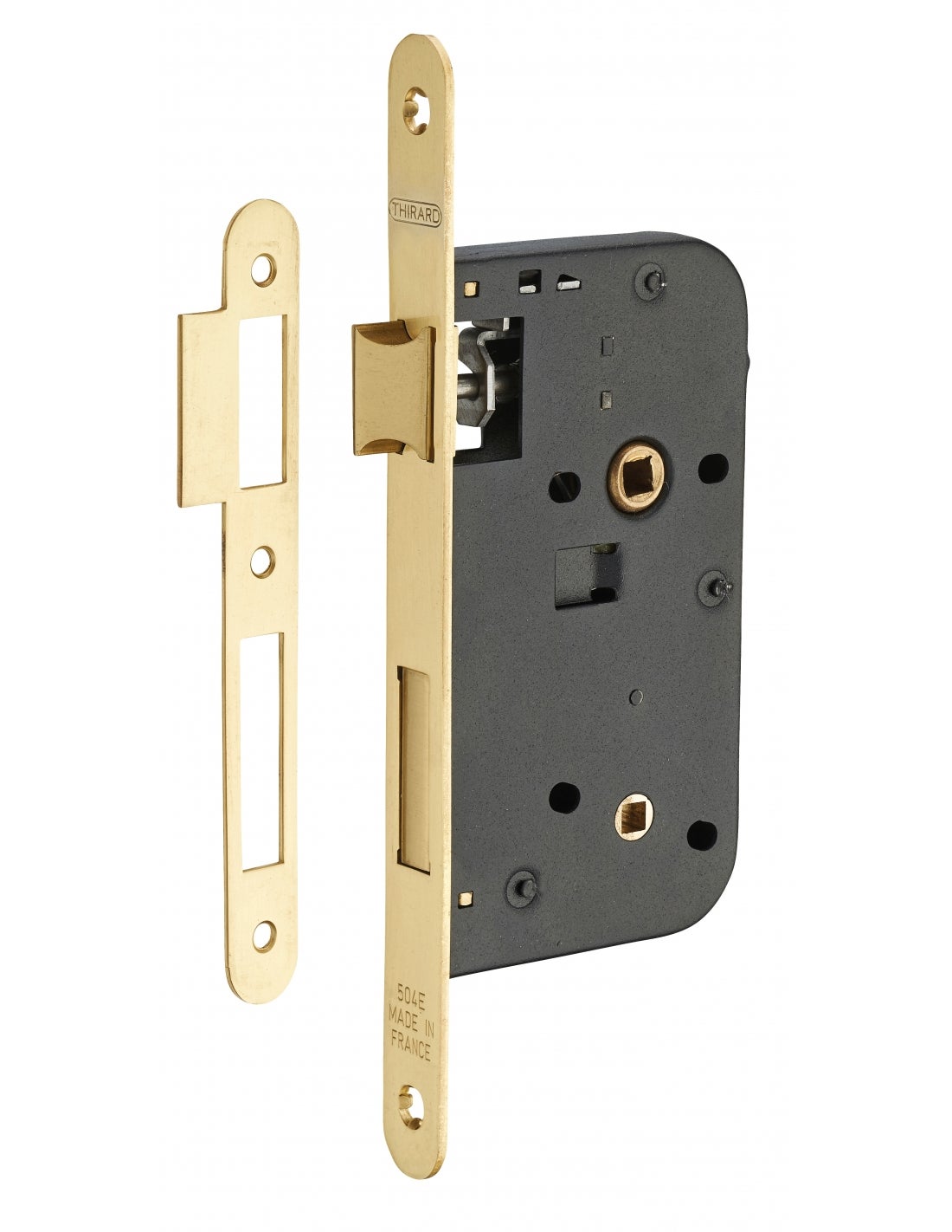 Thirard Serrure Encastrable À Condamnation Pour Porte De Salle De Bain Et Toilettes, Axe 50mm