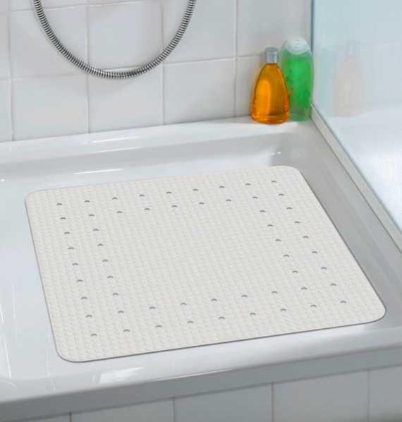 Tapis de douche Mirasol blanc - 2