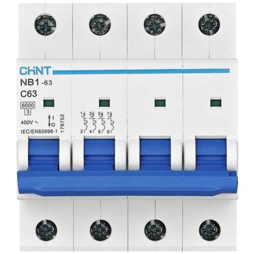 Disjoncteur Tétrapolaire Legrand – 4 Pôles – C32A – 10kA – Référence 06566