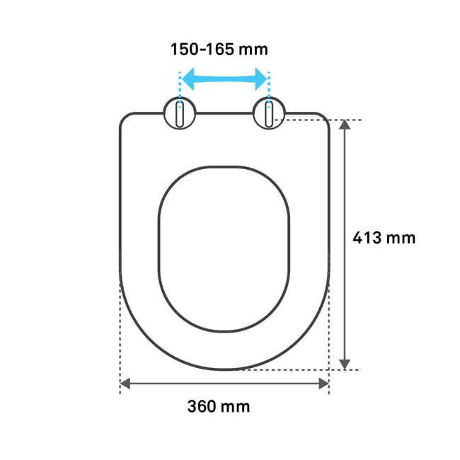 SENSEA Abattant WC ovale Plastique Finition blanc brillant