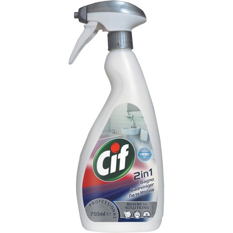 Cif nettoyant salle de bain Professional 2 en 1, 750 ml