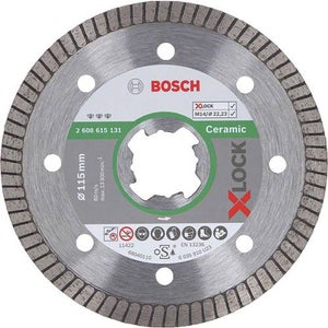 Disque à tronçonner diamant, segments soudés au laser - Ø 115-350