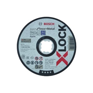 Disque abrasif en fibre pour meuleuse X-LOCK R444 Expert for Metal Bosch  125mm