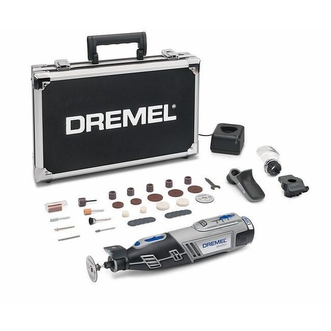 Outil multi-usage Dremel Modele 8200 sans fil + 65 acc. + 2