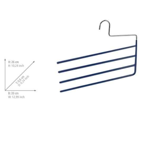 Percha antideslizante para pantalones KH 4 Wenko Leroy Merlin