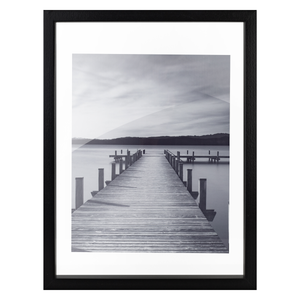 Cadre photo Karma noir 50x70 cm - Ceanothe, marque française - Cdiscount  Maison