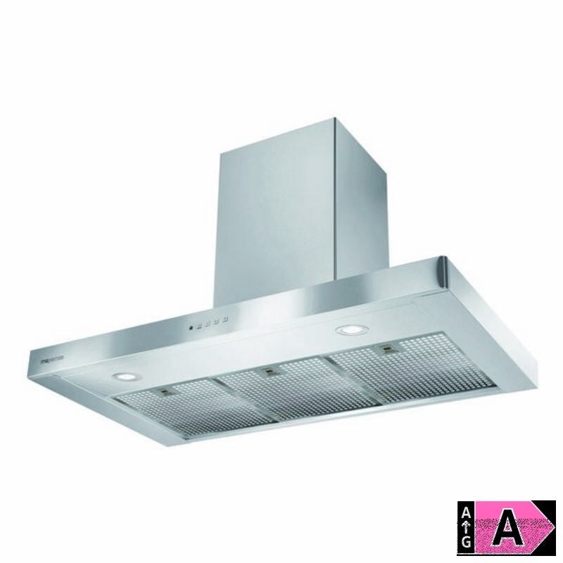 Campana Extractora Bajo Mueble Cocina 60cm, 3 Velocidades Extracción,  Recirculación Aire, 63 dB, MPM, Acero Inoxidable, , MPM-61-PX-71