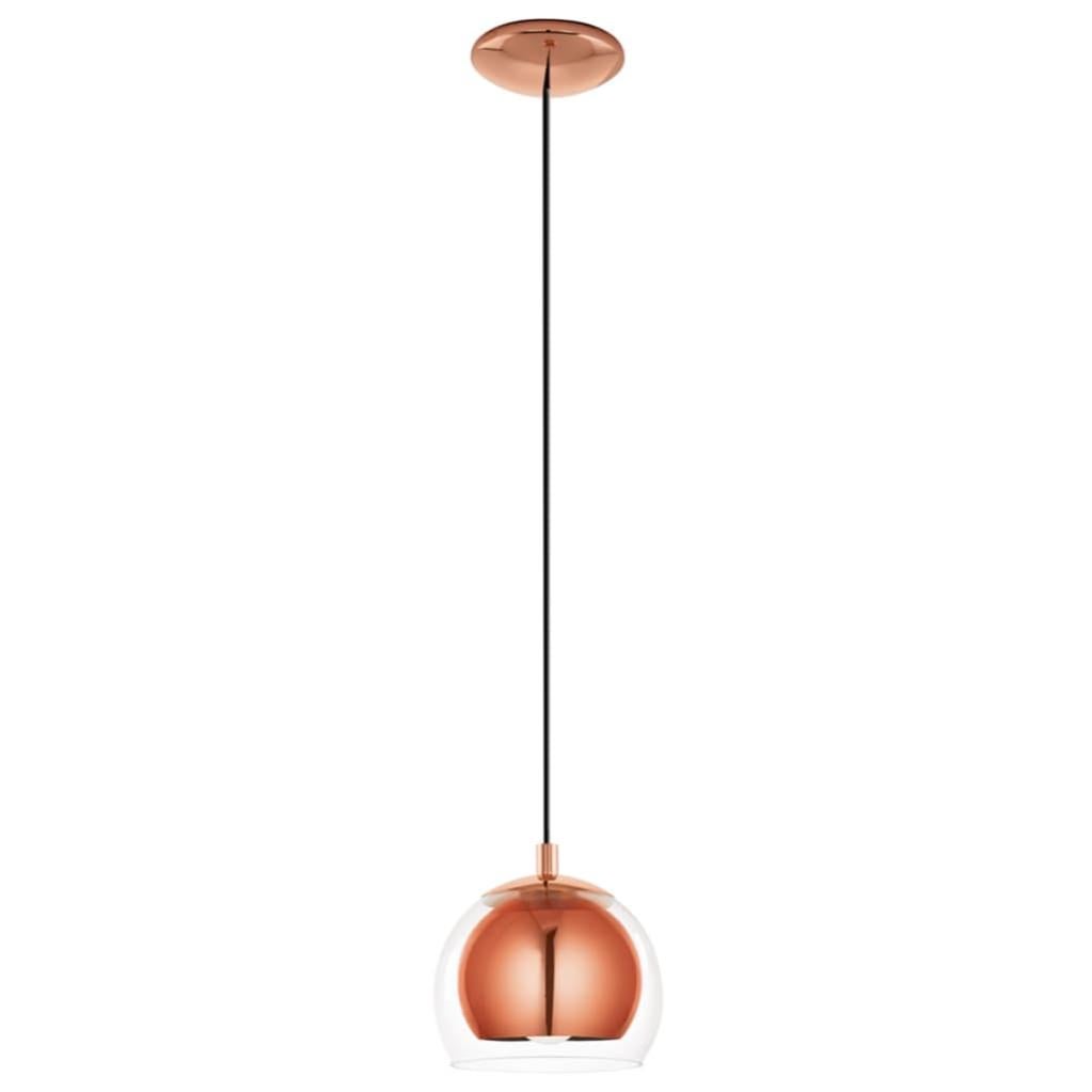 Lampada Da Soffitto LED Eglo – Paralume In Vetro Alabastro 30 Cm, Luce Calda 3000K, Per Camere E Corridoi
