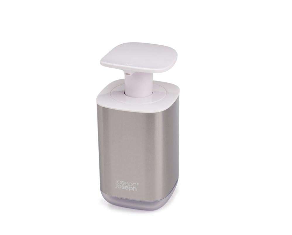 Distributore Di Sapone Con Portaspugna Joseph Joseph Duo - Grigio, Polipropilene, Design 2-in-1