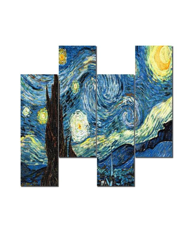 Sticker Bambini con Notte stellata - Adesivi Murali