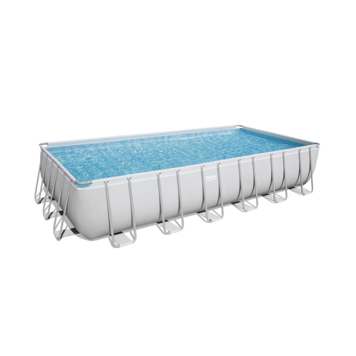 Piscina Rectangular Sobre Suelo Bestway Power Steel? 732 X 366 X 132 Cm