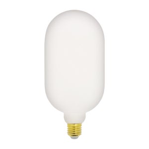 Xanlite - Ampoule LED déco éclairante Gas bottle Opaline au verre lacté, culot E27, 8W cons. (60W eq.), 806 lumens, lumière blanc neutre -