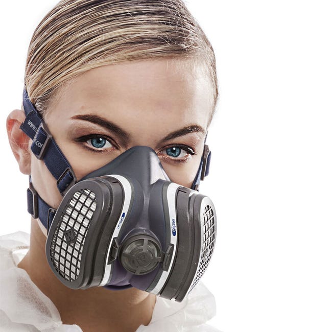 Masque avec cartouche anti-poussière P3 - Mr.Bricolage
