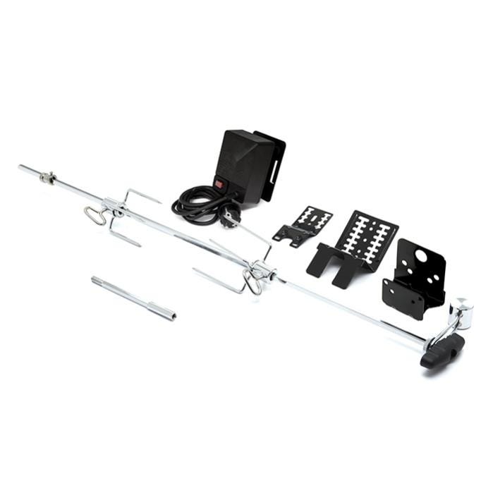 Kit de rôtissoire électrique pour Barbecue au Charbon de Bois, Gril de Kit de rôtissoire électrique pour Barbecue au Charbon de Bois, Gril de