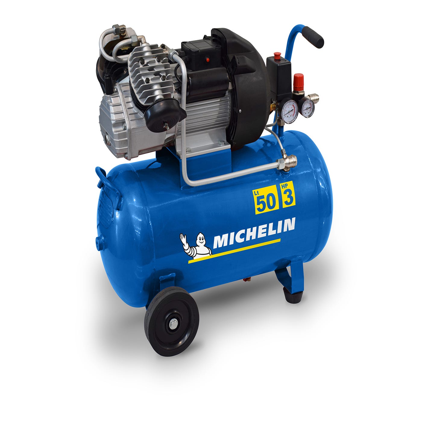 Michelin 3 CV - Compresseur 50 litres MB3650 - 365 litres par minute