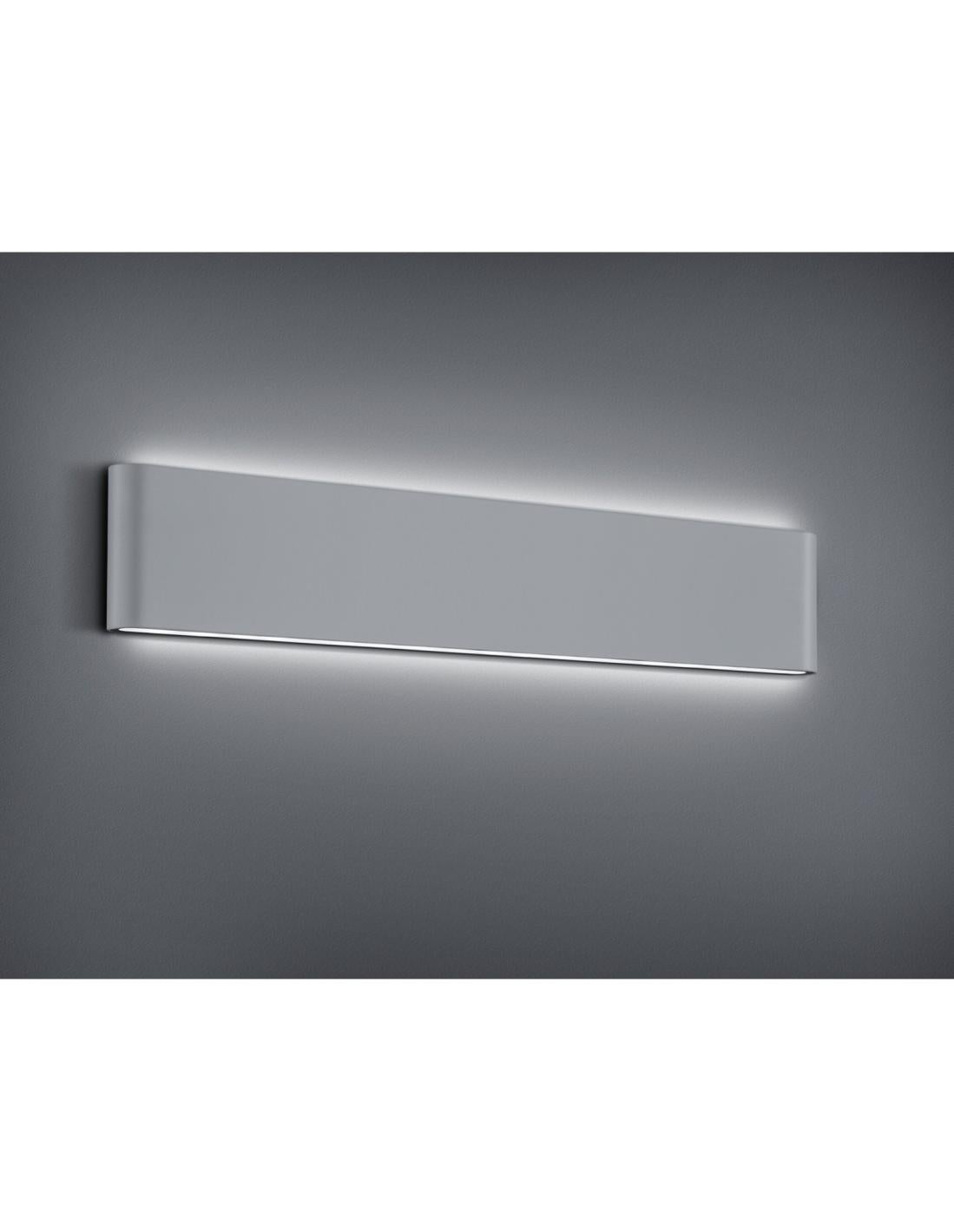 Applique Rettangolare Thames II Led Doppia Luce IP54 Alluminio L46 cm ...