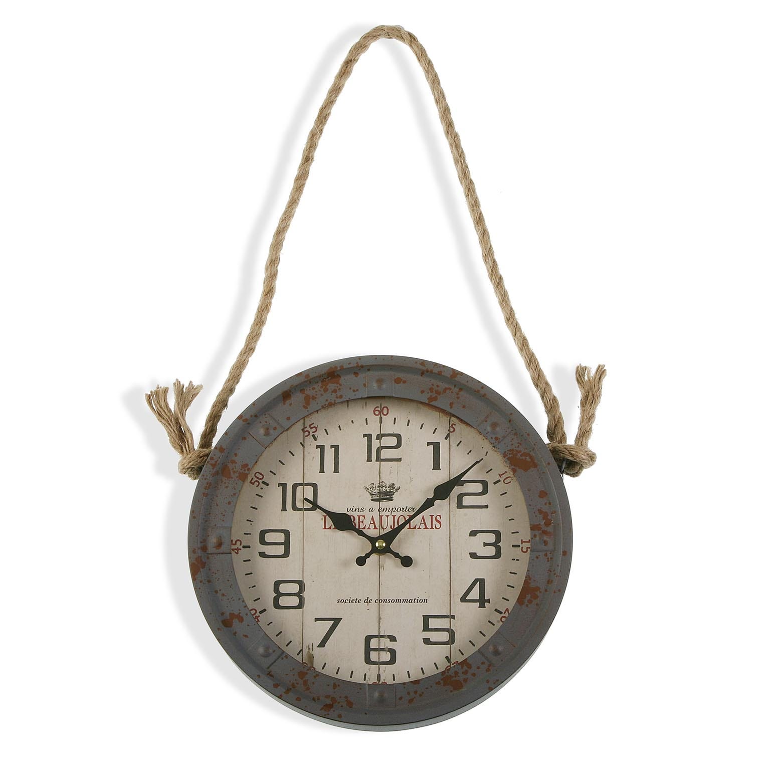 Versa Rethel Reloj de Pared Decorativo para la Cocina, el Salón