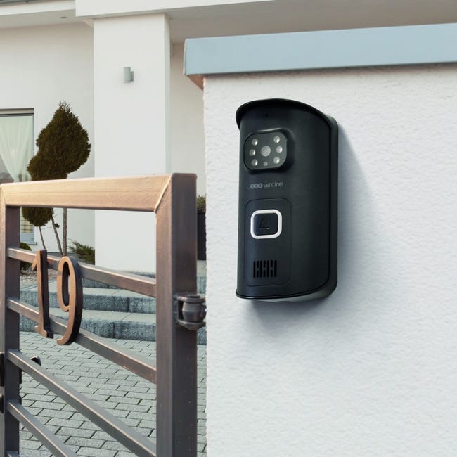 Campana de la puerta de video portero automático sistema de Villa - China  Campana de la puerta, con Cables Timbre de vídeo