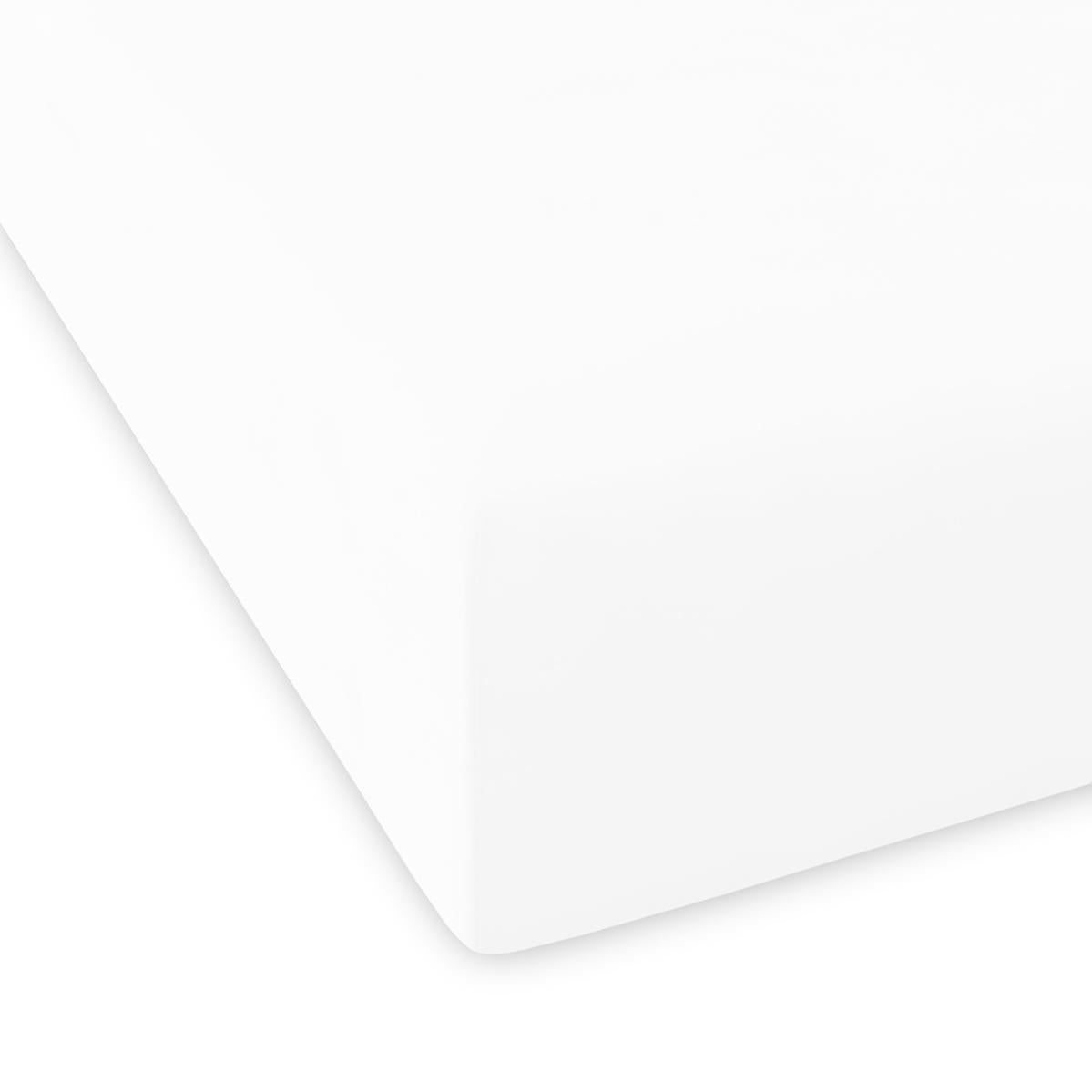 Drap housse PURE blanco 100x200+28 cm | Leroy Merlin